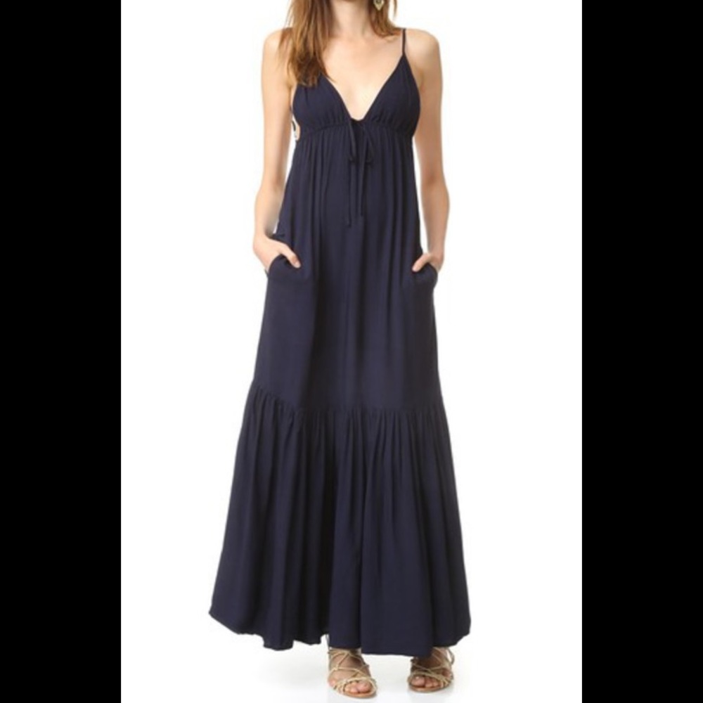 Yumi Kim Love Story Maxi Dress in Navy, M